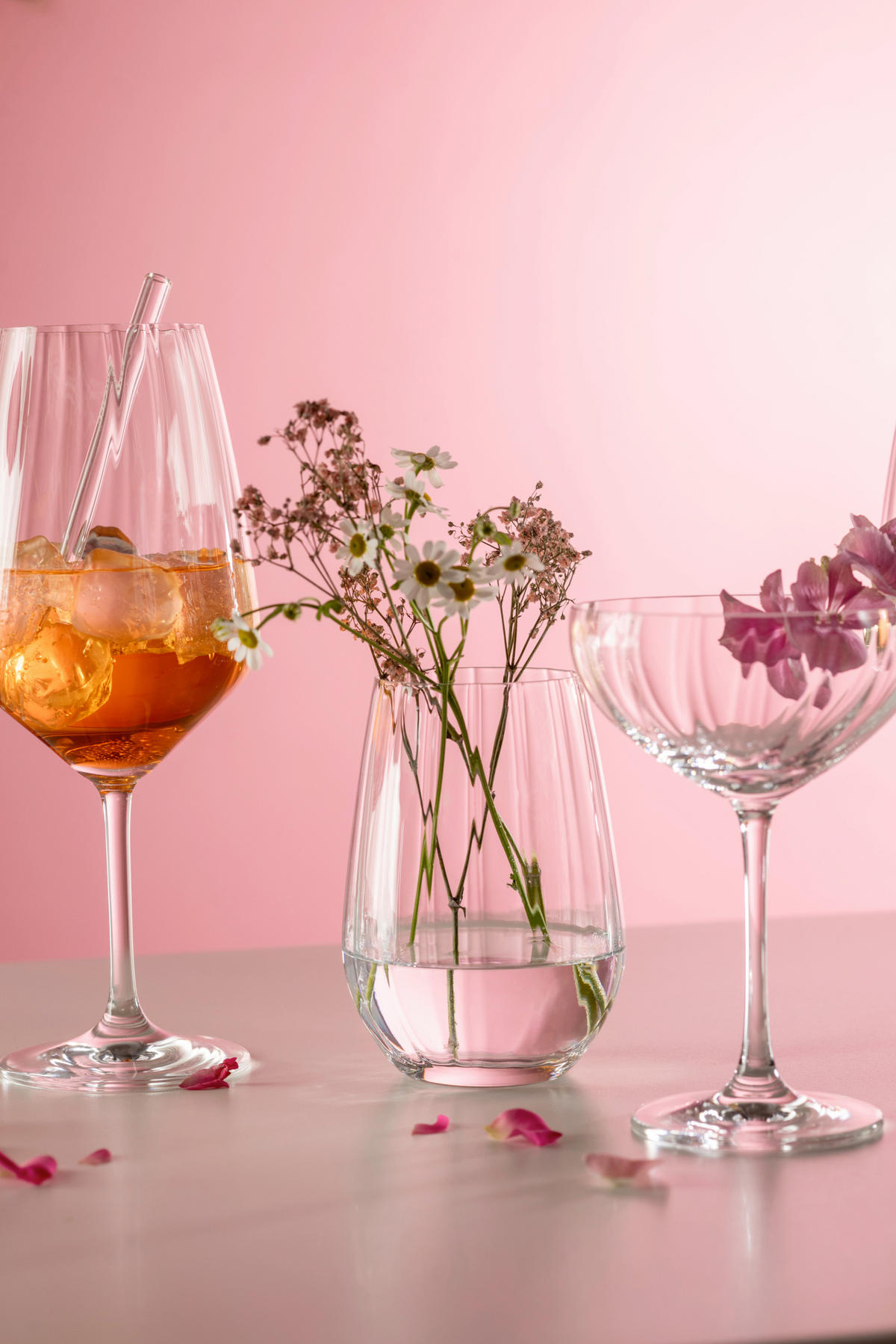 GLÄSERSET Blossom  4-teilig  - Transparent, Design, Glas (9,0/12,7cm) - Schott Zwiesel