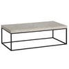 COUCHTISCH in Holzwerkstoff 120/60/38 cm  - Sandfarben/Schwarz, Design, Holzwerkstoff/Metall (120/60/38cm) - Livetastic