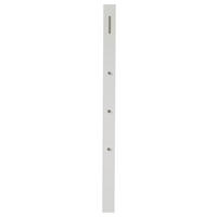 GARDEROBENPANEEL  in 10/165/5 cm  - Weiß, Design, Holzwerkstoff/Metall (10/165/5cm) - Moderano