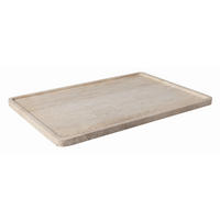 SERVIERPLATTE Manufacture Travertine    40,50/28,20/1,70 cm  - Sandfarben, KONVENTIONELL, Stein (40,50/28,20/1,70cm) - Villeroy & Boch