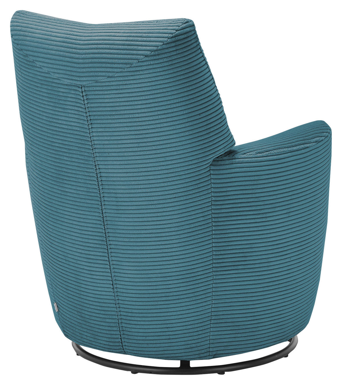 SESSEL Cord Blau    - Blau/Schwarz, Design, Textil/Metall (80/96/88cm) - SetOne by Musterring