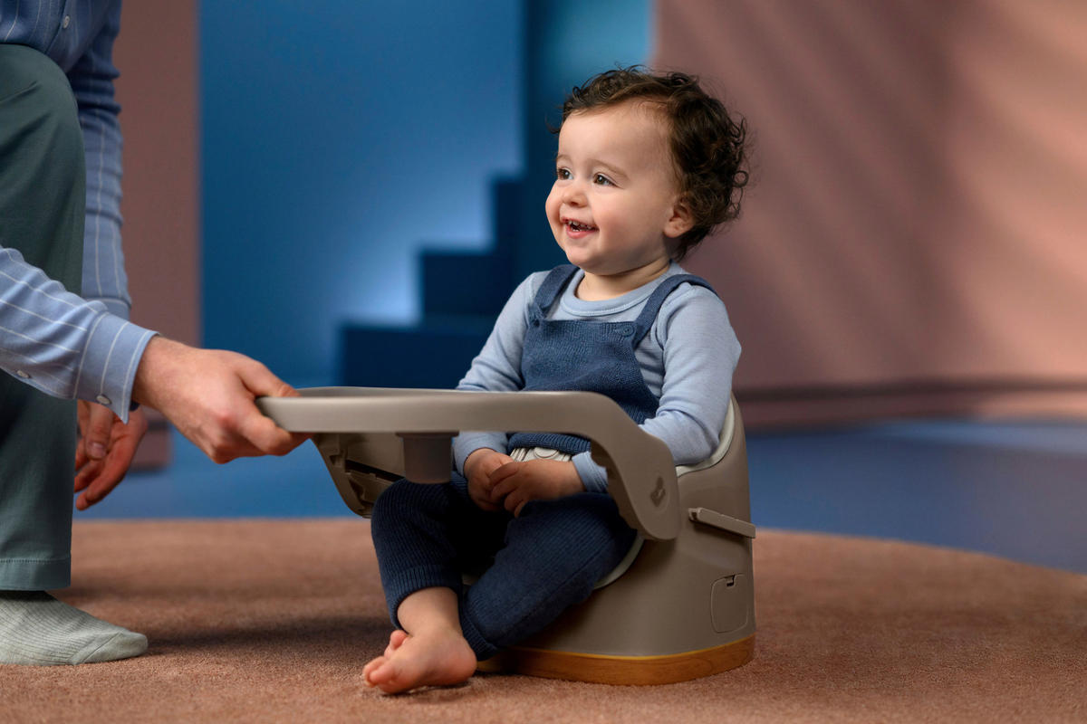 HOCHSTUHLSITZ Jay Plus  - Beige/Hellgrau, Basics, Kunststoff/Metall (31/27,3/21,9cm) - Maxi-Cosi