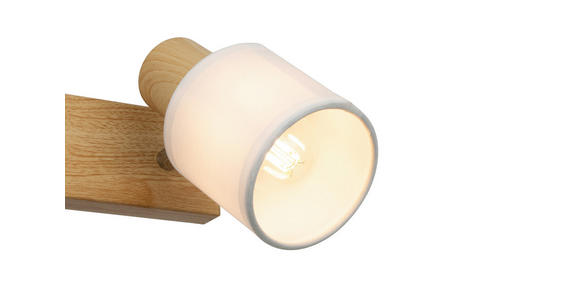 WANDLEUCHTE - Weiß, Trend, Textil/Metall (81/11,5/12,5cm) - Novel