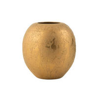 VASE  - Goldfarben, Basics, Keramik (40/40/40cm) - Ambia Home