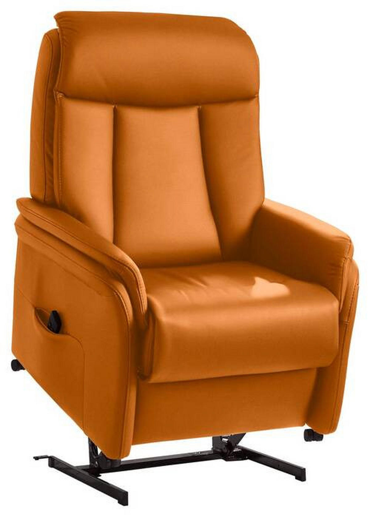 FERNSEHSESSEL in Orange  - Orange, Konventionell, Leder/Kunststoff (80/107/84cm) - Valdera