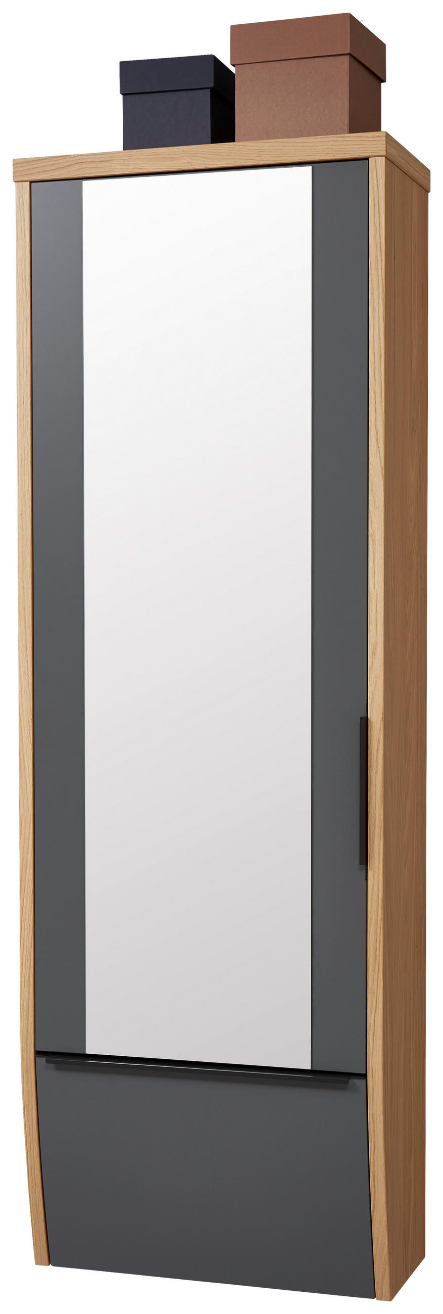 GARDEROBE 5-teilig  in 270/200/32 cm  - Eichefarben/Grau, Design, Holz/Holzwerkstoff (270/200/32cm) - Dieter Knoll