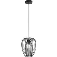 HÄNGELEUCHTE Camp 25/200 cm  - Schwarz, LIFESTYLE, Metall (25/200cm) - Fabas Luce