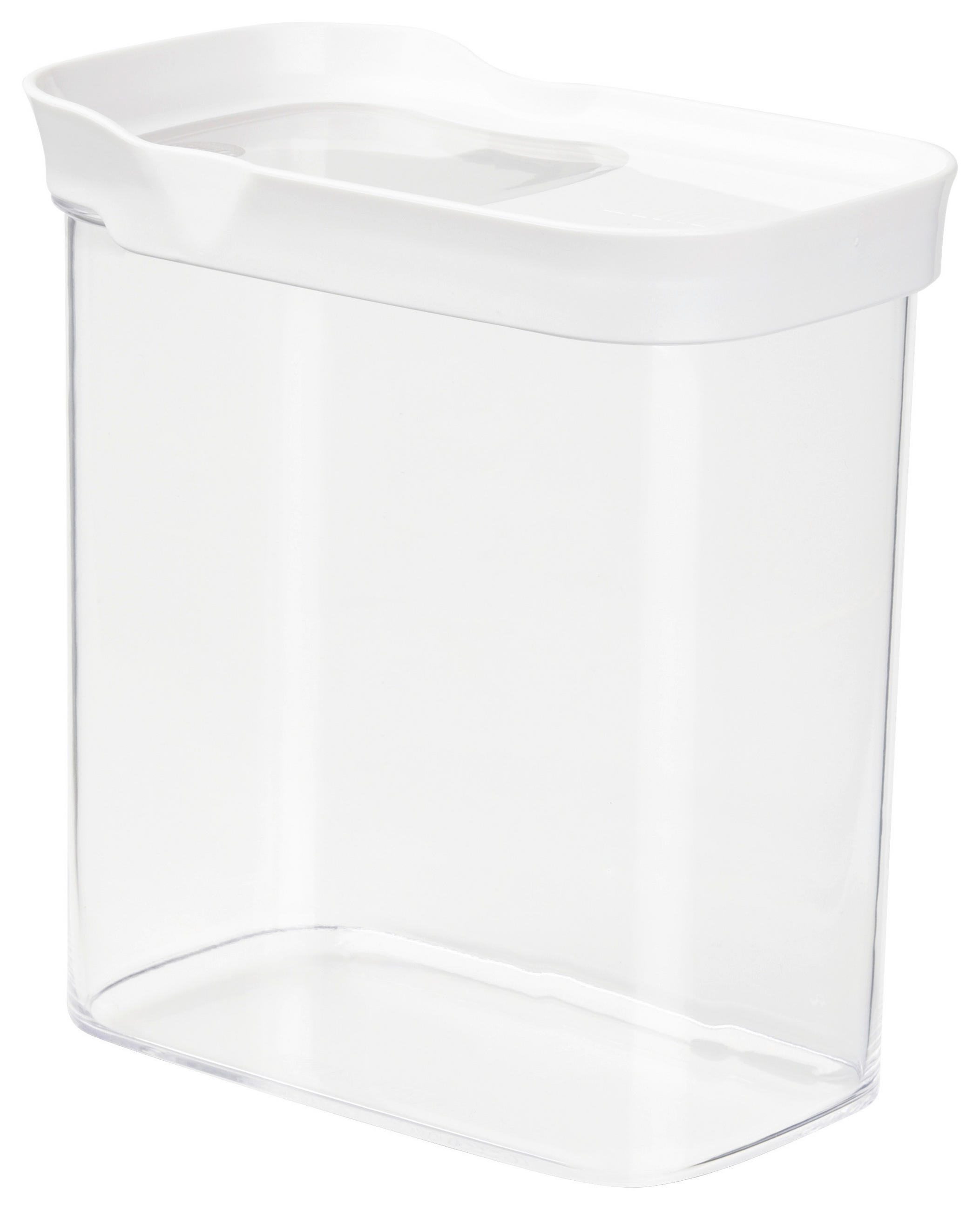 FRISCHHALTEDOSE 1,6 l  - Rot, KONVENTIONELL, Glas/Kunststoff (16,0/9,9/17,5cm) - Emsa