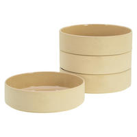 PASTATELLERSET Steinzeug 4-teilig Futuro  - Beige, Basics, Keramik (20/20/25cm) - Creatable