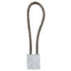 FÜGGÖNYELKÖTŐ 38 cm  - antracit, Basics, textil (38cm) - Homeware