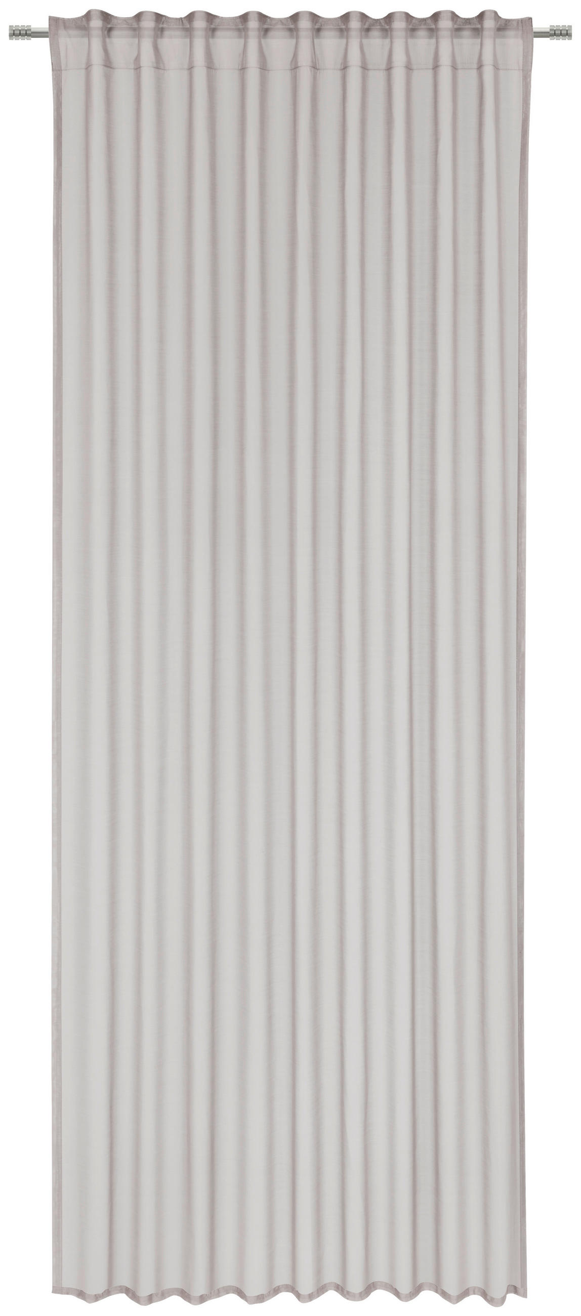 FERTIGVORHANG BATIST transparent 140/245 cm   - Beige, KONVENTIONELL, Textil (140/245cm) - Esposa