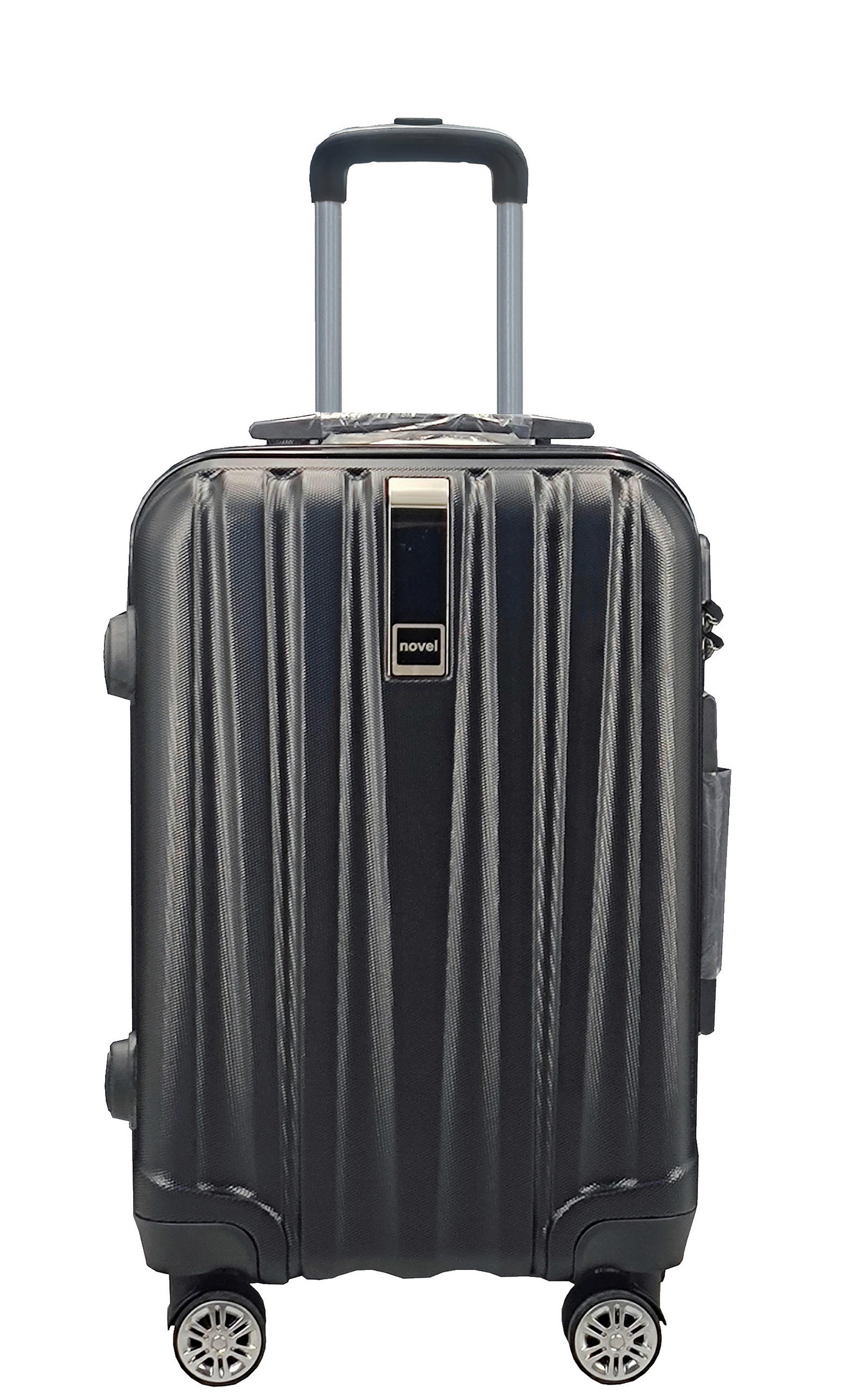 REISEKOFFER Schwarz  - Schwarz, Basics, Kunststoff/Metall (41/66/26cm) - Novel