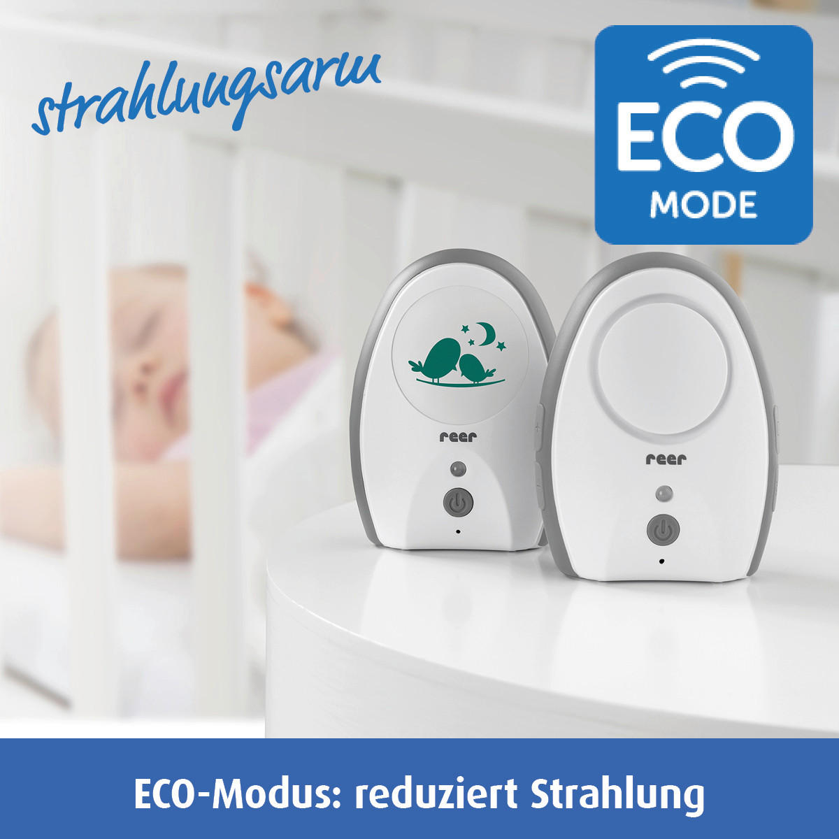BABYPHONE - Weiß, Basics, Kunststoff (7,4/10/5,3cm) - Reer