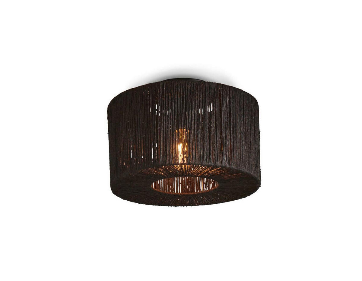 DECKENLEUCHTE  30/16 cm    - Schwarz, Trend (30/16cm) - Good & Mojo