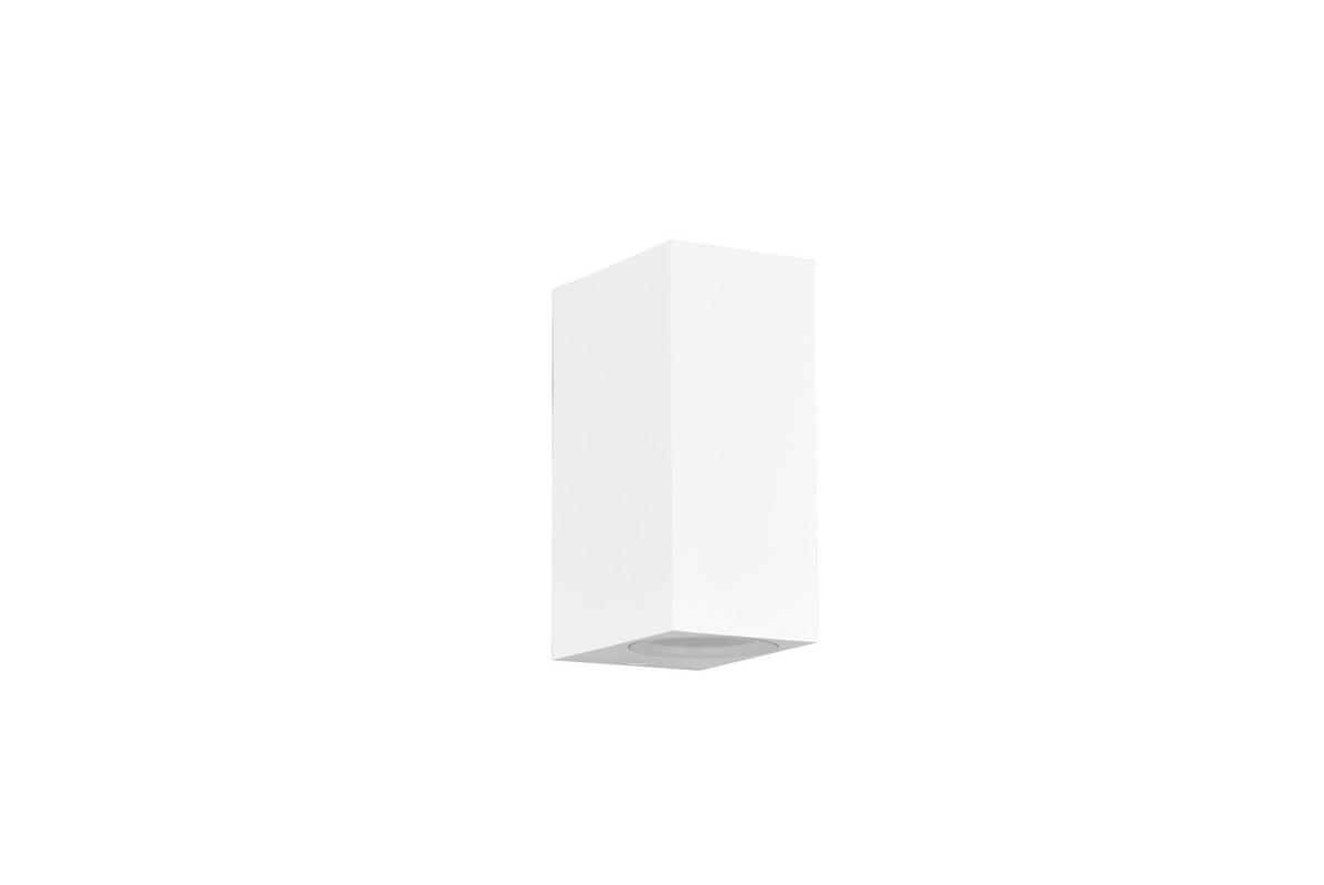AUßENWANDLEUCHTE Roya 6,9/15/9,2 cm   - Weiß, Basics, Metall (6,9/15/9,2cm) - Trio Leuchten