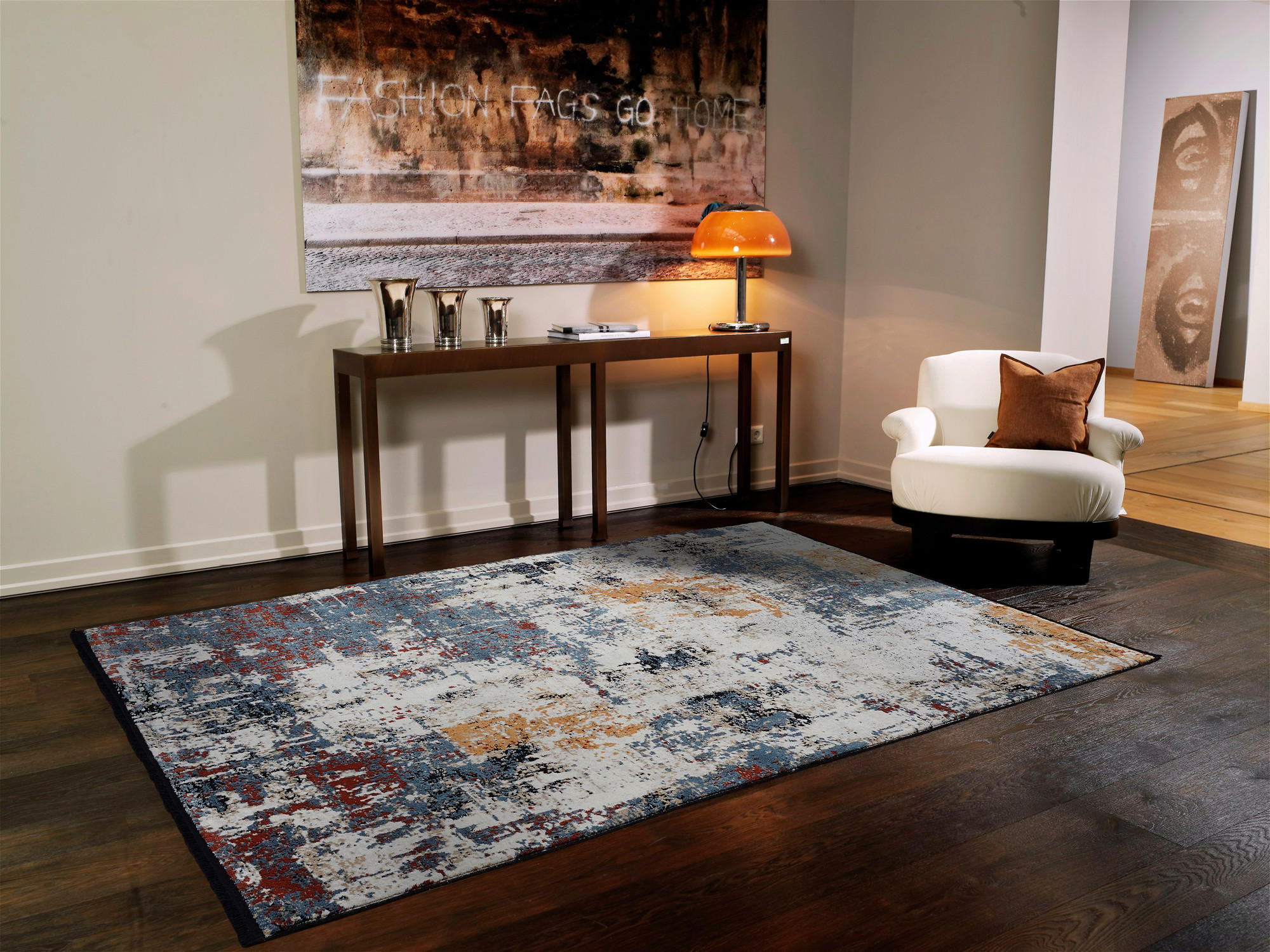 WEBTEPPICH 116/170 cm Caen Multicolor  - Multicolor, Design, Textil (116/170cm) - Dieter Knoll