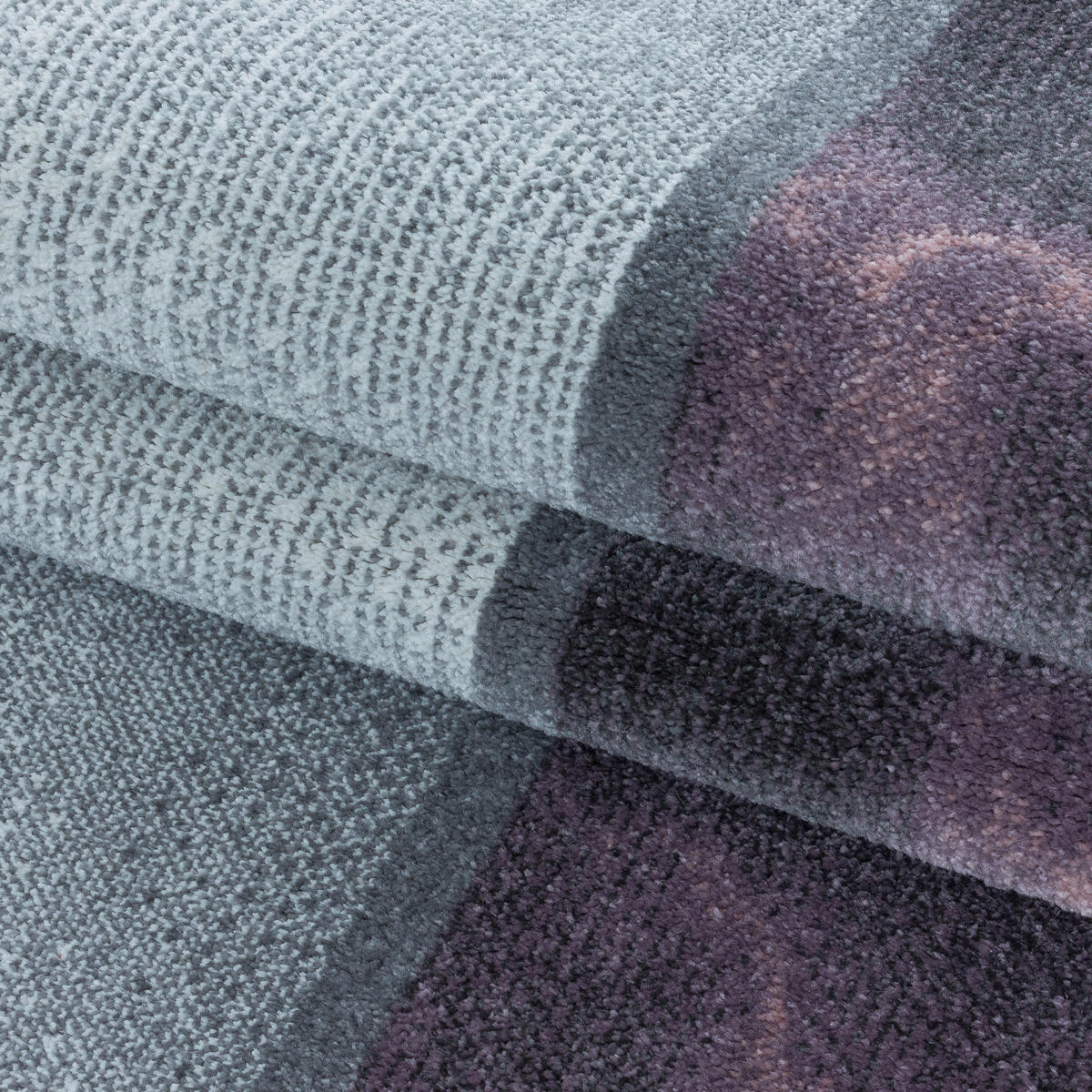 TKANI TEPIH 140/200 cm   ljubičasta  Ottawa 4201 lila  - ljubičasta, Design, tekstil (140/200cm)