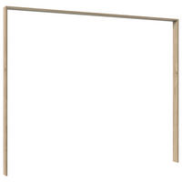 RAM FÖR GARDEROB 273/213/12 cm   - valnöt hickory/ekfärgad, Design, trämaterial (273/213/12cm) - Carryhome