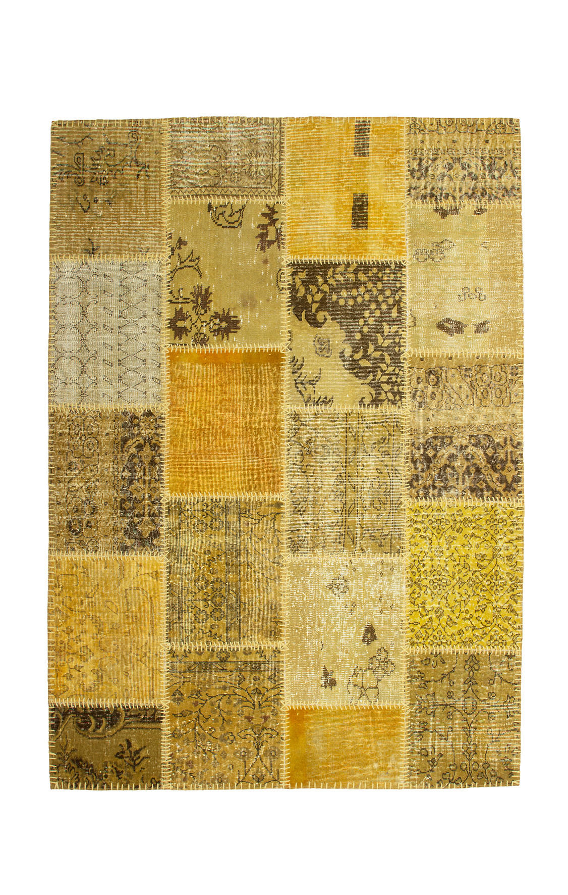 WEBTEPPICH 120/170 cm Goldfarben  - Goldfarben, Basics, Textil (120/170cm) - Obsession