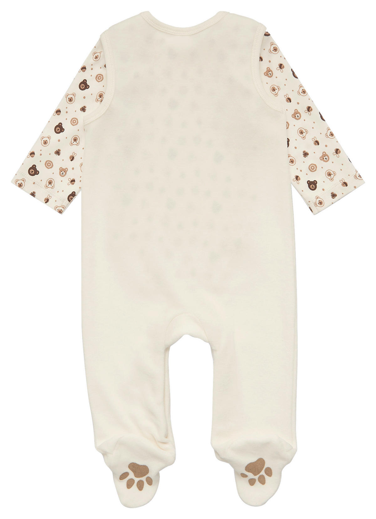BABYBEKLEIDUNGSSET NOS Lutz Kapseln 2-teilig  - Creme, Basics, Textil (50/56null) - Patinio