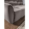 ECKSOFA Grau Flachgewebe  - Schwarz/Grau, MODERN, Kunststoff/Textil (235/275cm) - Landscape