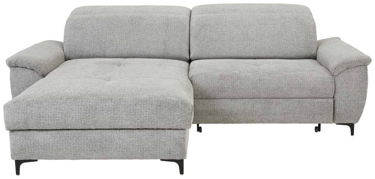 SAROKKANAPÉ fa, textil, faalapú anyag  - fekete, Basics, faalapú anyag/textil (185/256cm) - Stylife