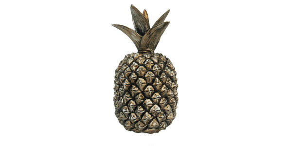 DEKOANANAS - Goldfarben, Basics, Kunststoff (15,5/28/15cm) - Ambia Home