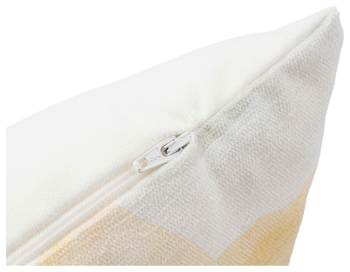 DEKORAČNÝ VANKÚŠ 45/45 cm - svetložltá, Design, textil (45/45cm) - Novel