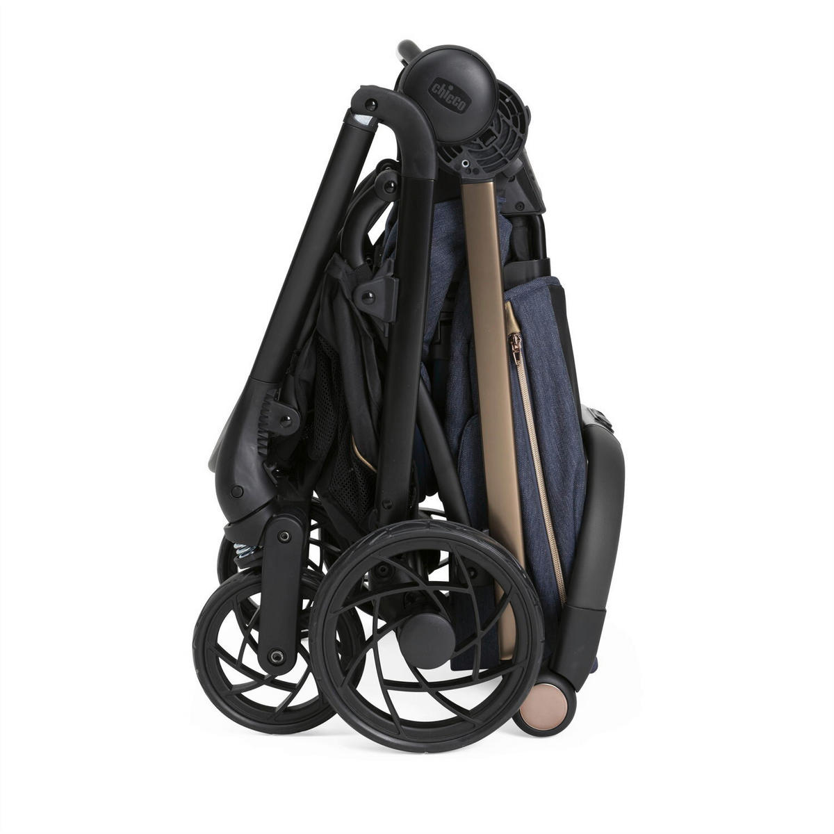 BUGGY One4ever Lounge  - Blau, Basics, Textil/Metall (51/99-109/78cm) - Chicco