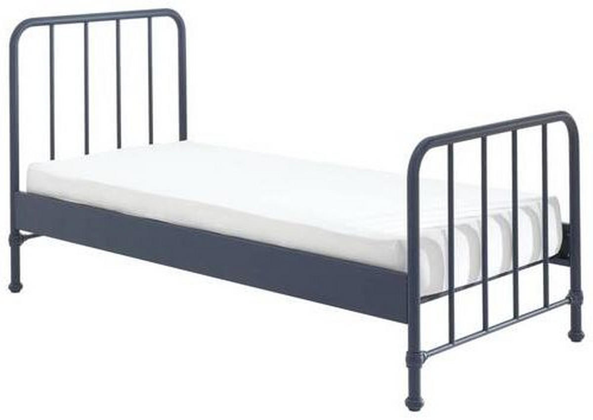 KINDER-/JUNIORBETT 90/200 cm  in Blau  - Blau, MODERN, Holz/Metall (90/200cm) - MID.YOU