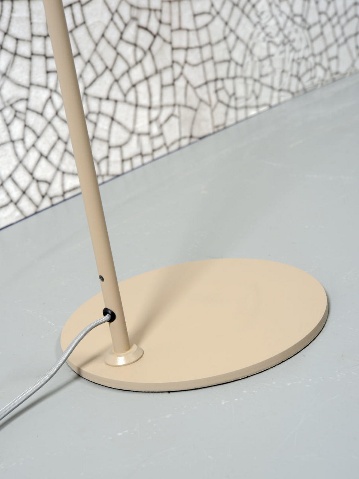 STEHLEUCHTE  22/134/0,8 cm   - Sandfarben, Basics, Metall (22/134/0,8cm) - It's about Romi