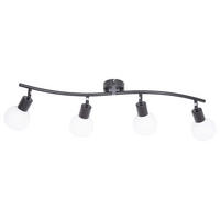 REFLEKTOR LOXY  - bela/crna, Osnovno, staklo/metal (9/70/21cm)