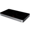 INDUKTIONSKOCHPLATTE  - Schwarz, Basics, Glas/Metall (56/31,2/6,2cm)