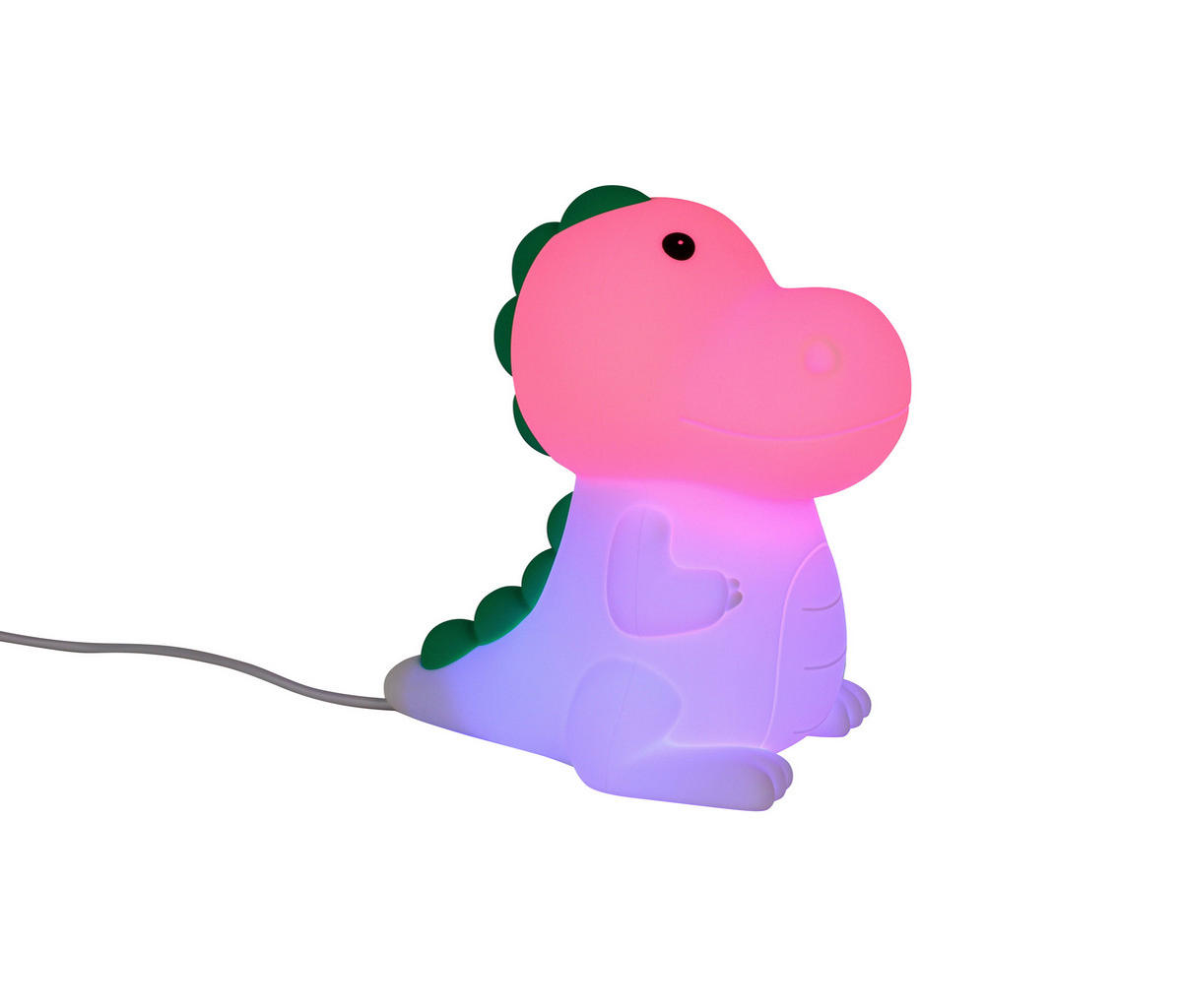 NOĆNO SVETLO - bela, Trendi, plastika (8,5/13,5/13,8cm) - Novel