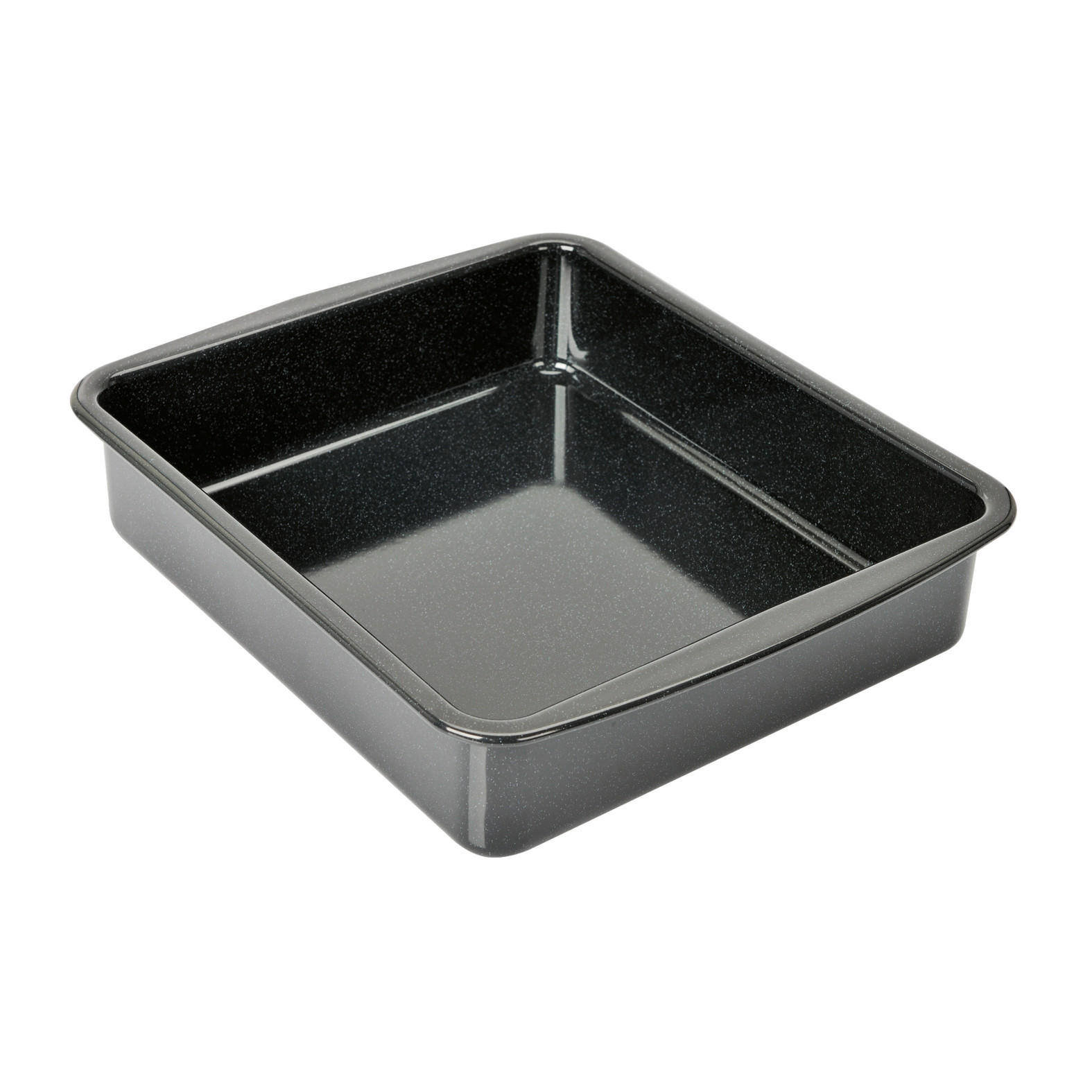 AUFLAUFFORM 36/30/8 cm   - Schwarz, Basics, Metall (36/30/8cm) - Kaiser