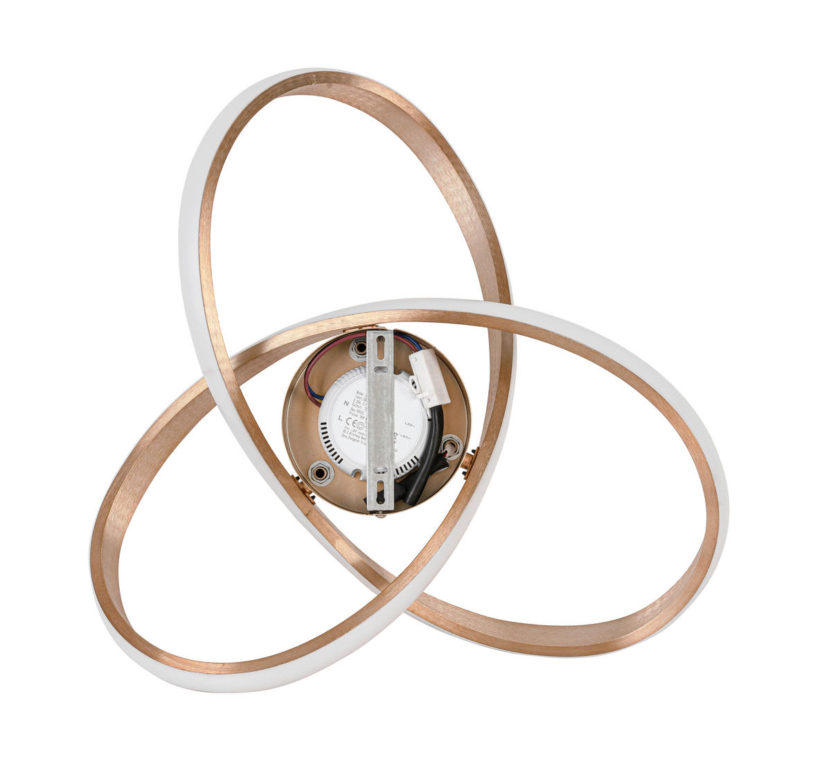 LED PLAFONJERA - kapućino, Osnovno, metal/plastika (55/19cm) - Ambiente