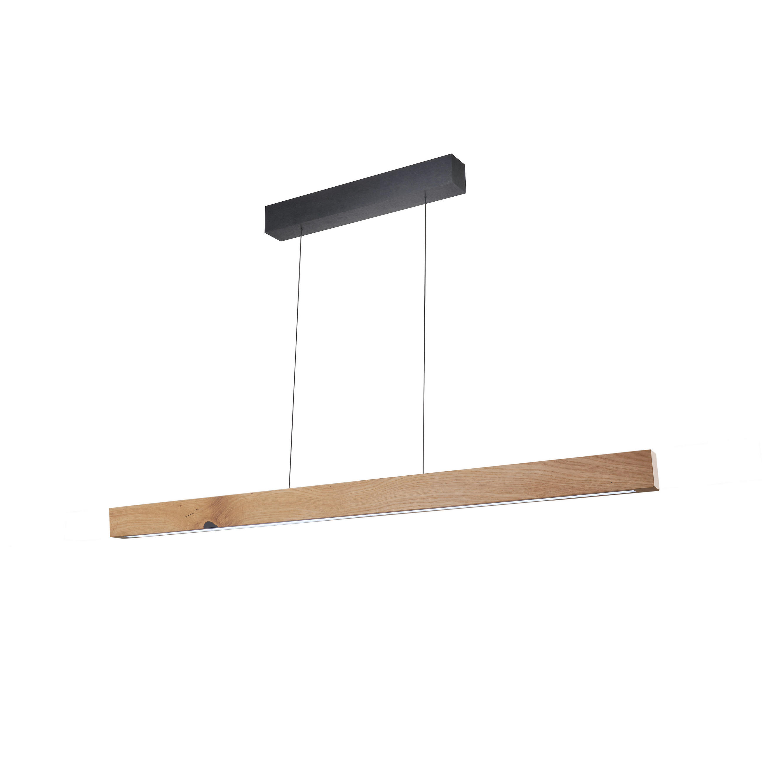 LED-HÄNGELEUCHTE Lucy 118/40-180/6 cm   - Wildeiche, Natur, Holz (118/40-180/6cm) - Ambiente