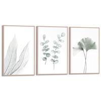 BILDERSET - Weiß, Basics, Holz (60/30/2cm) - Reinders!