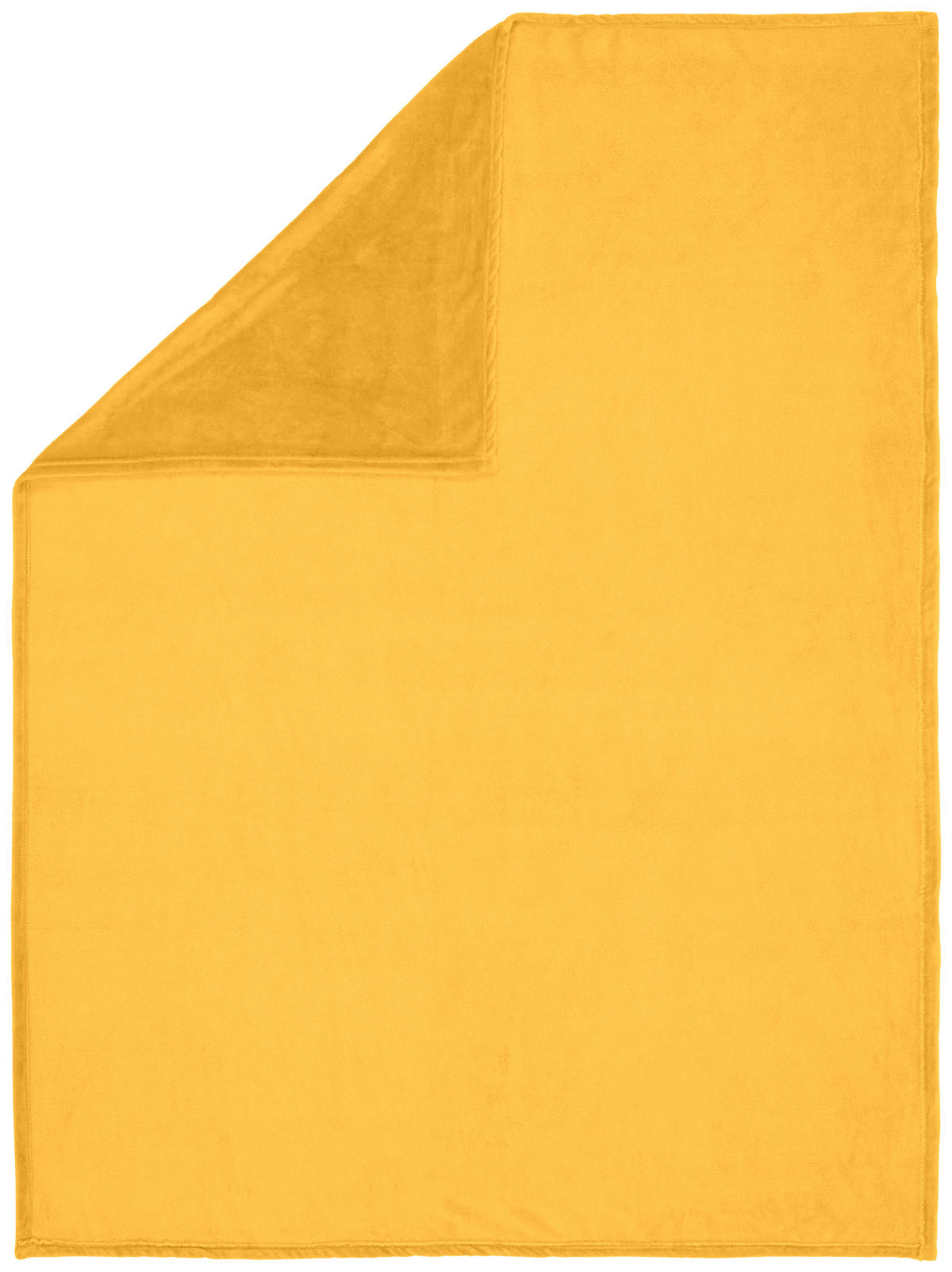 PĂTURĂ 220/240 cm  - galben, Basics, textil (220/240cm) - Novel