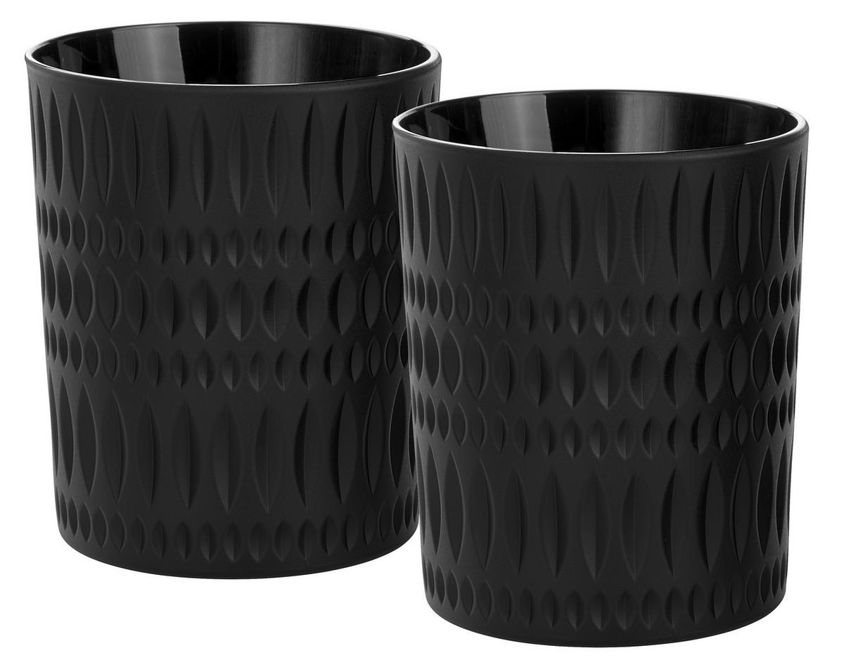 WHISKYGLAS Nachtmann 304 ml 2-teilig  - Schwarz, LIFESTYLE, Glas - Nachtmann