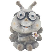 SZOLÁRLÁMPA  - szürke, Lifestyle, műanyag (17,5/22,5/13cm)