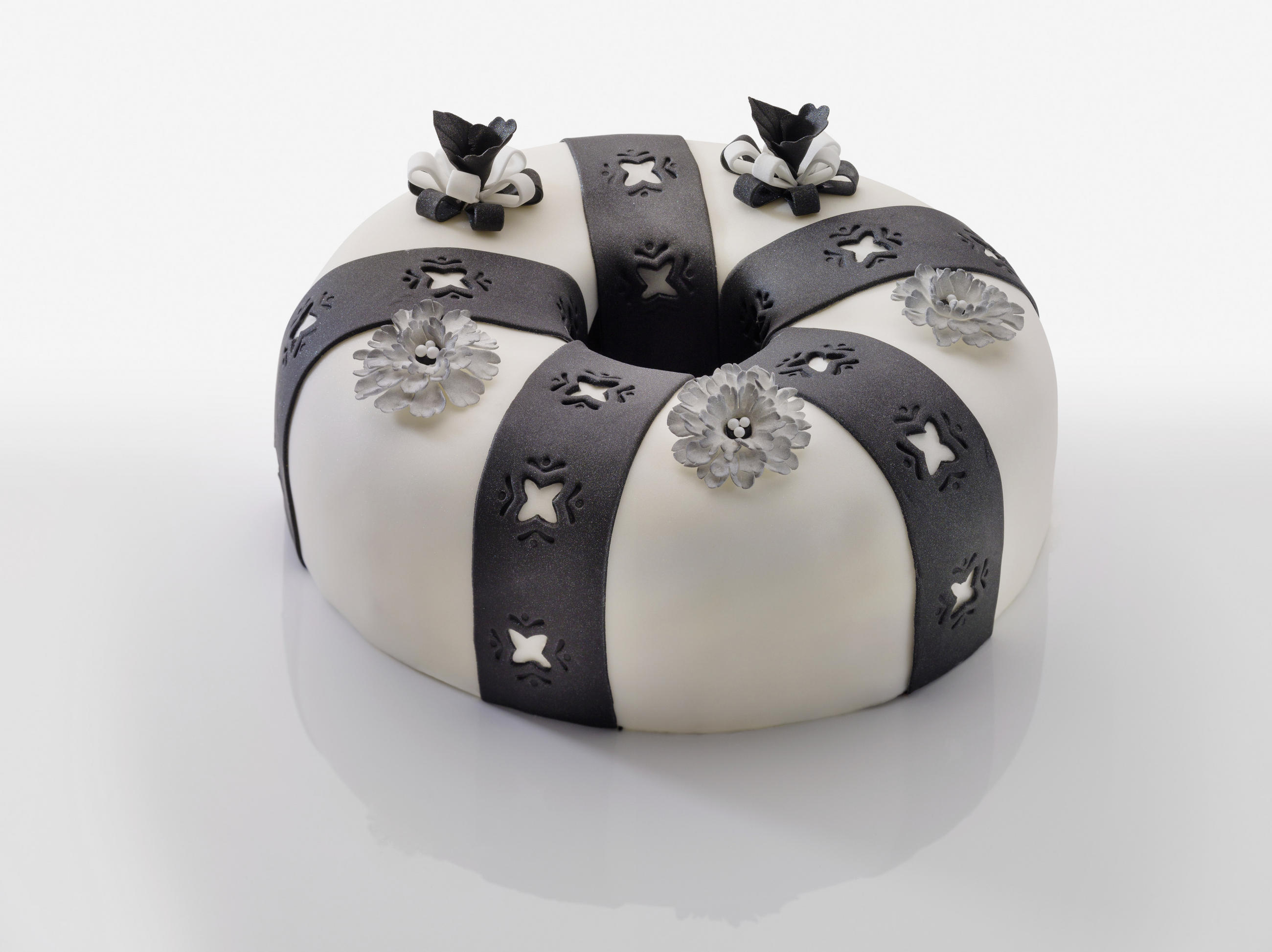 Thumbnail - Zenker Springform Creme Noir, Anthrazit, Creme, Metall, rund, 7 cm, antihaftbeschichtet, Backen, Backformen, Springforme...