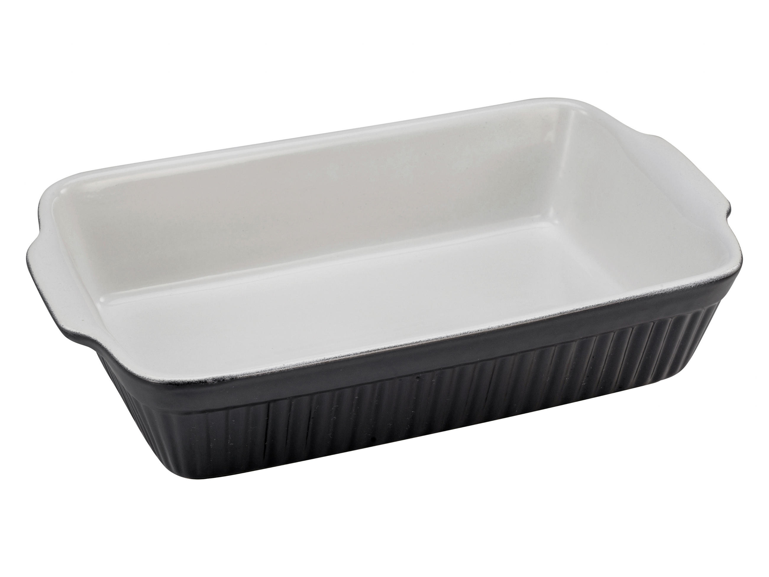 Creatable Auflaufform Schwarz 20x5.5x34 cm
