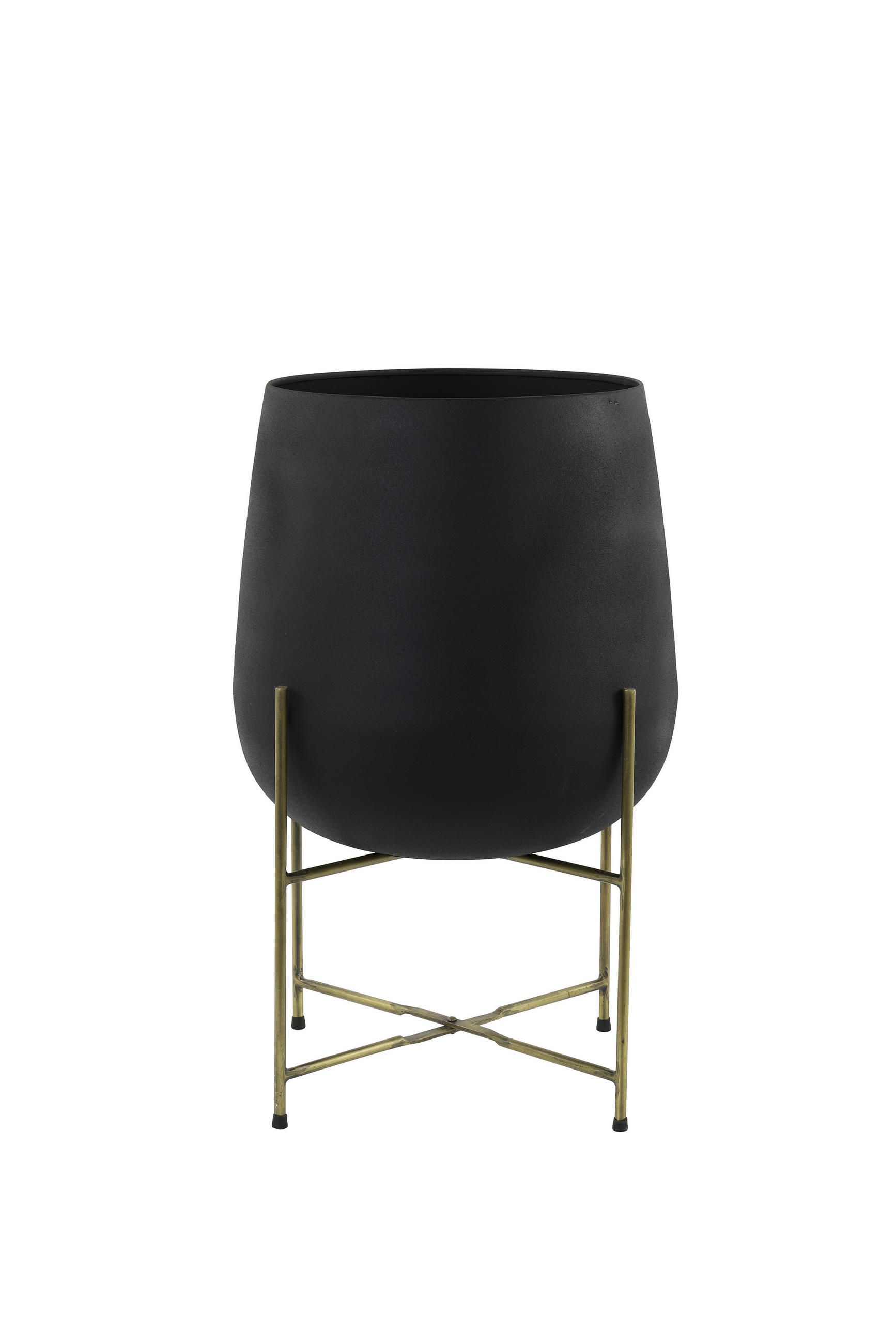 KVĚTINÁČ kov, 43/63 cm - černá/barvy zlata, Basics, kov (43/63cm) - Light & Living