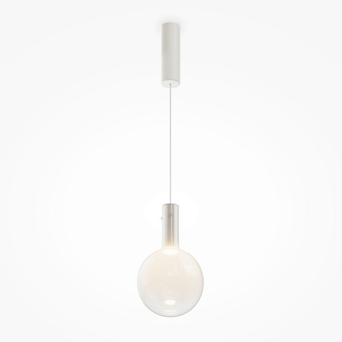 PENDELLEUCHTE 20/60 cm    - Weiss, Modern, Metall (20/60cm) - MAYTONI