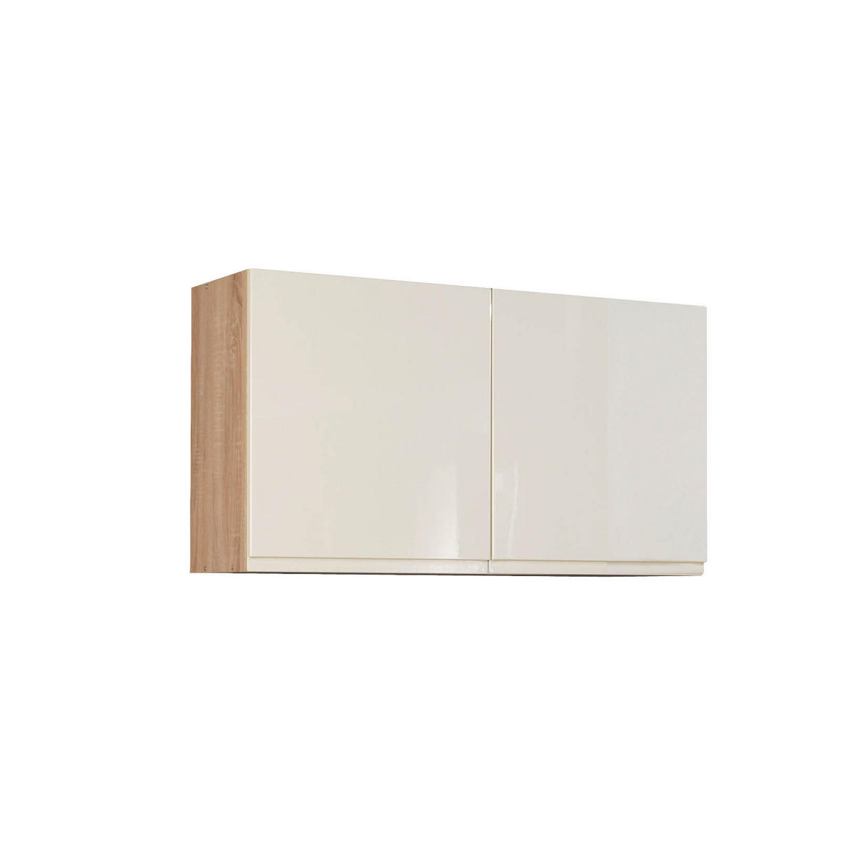 KÜCHENLEERBLOCK 270 cm   in Creme, Sonoma Eiche  - Creme/Sonoma Eiche, Basics, Holzwerkstoff (270cm) - Held