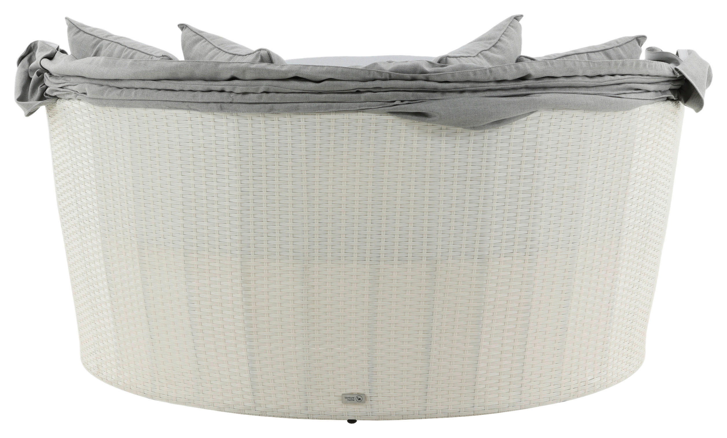 Thumbnail - Gardenson Sonneninsel, Weiß, Kunststoff, 153x72x76 cm, Loungemöbel, Sonneninseln