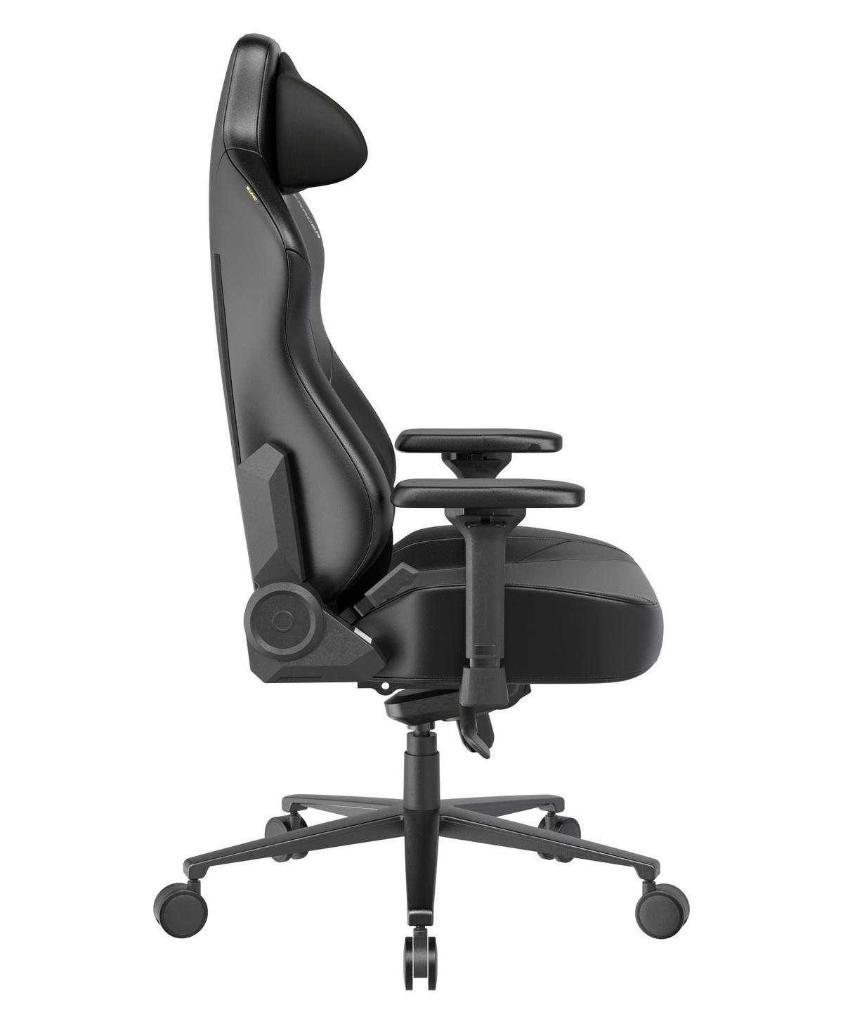 GAMINGSTUHL Schwarz Metall, Textil   - Schwarz, KONVENTIONELL, Textil/Metall (70/132/70cm) - Dxracer