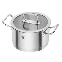 GRYTA FÖR KÖTT  - stålfärgad, metall (20cm) - Zwilling
