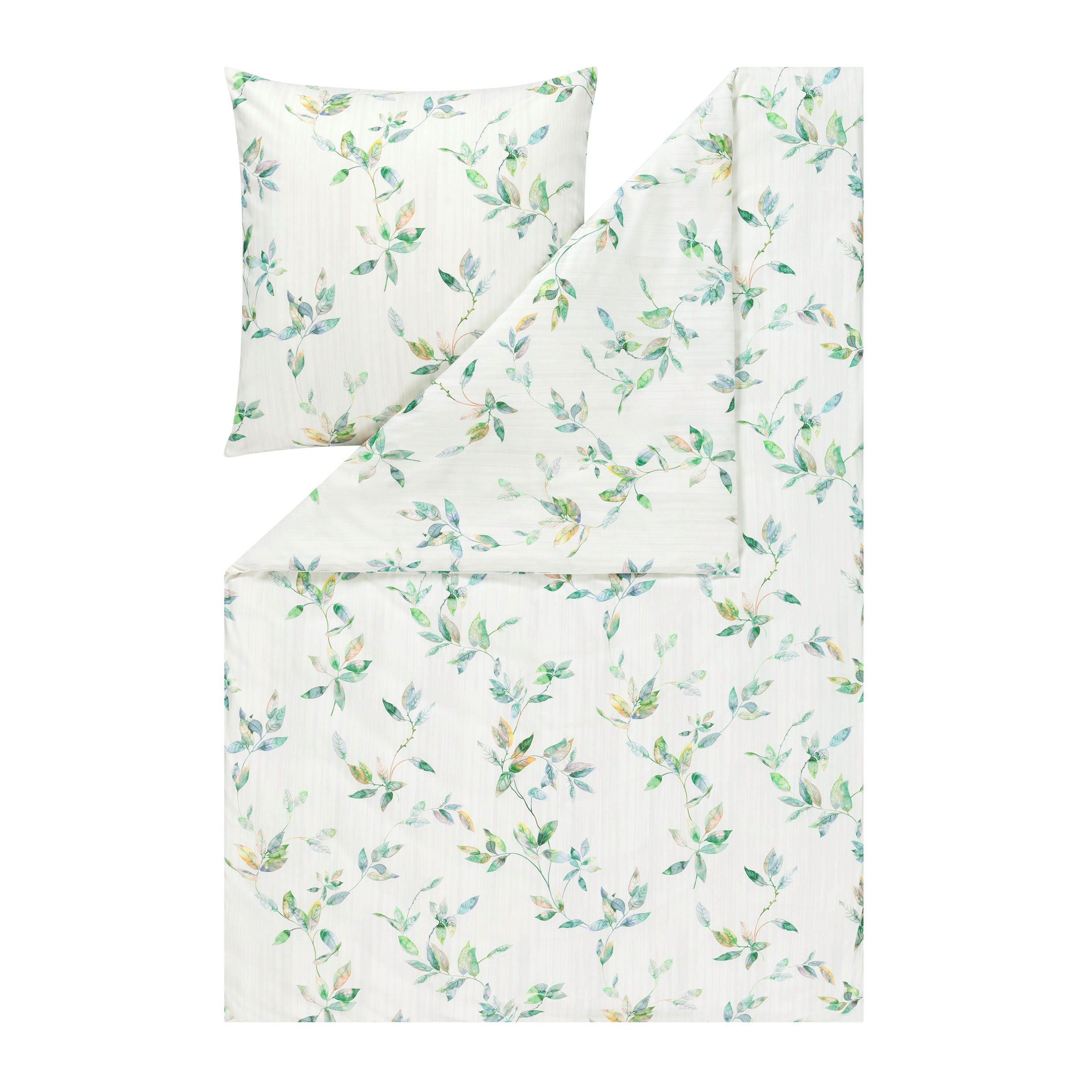 BETTWÄSCHE Atelier Interlock-Jersey 135/200 cm  - Grün, Design, Textil (135/200cm) - Estella